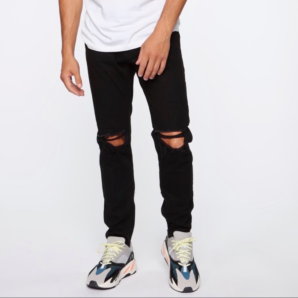 Quentin Skinny Jeans - Black